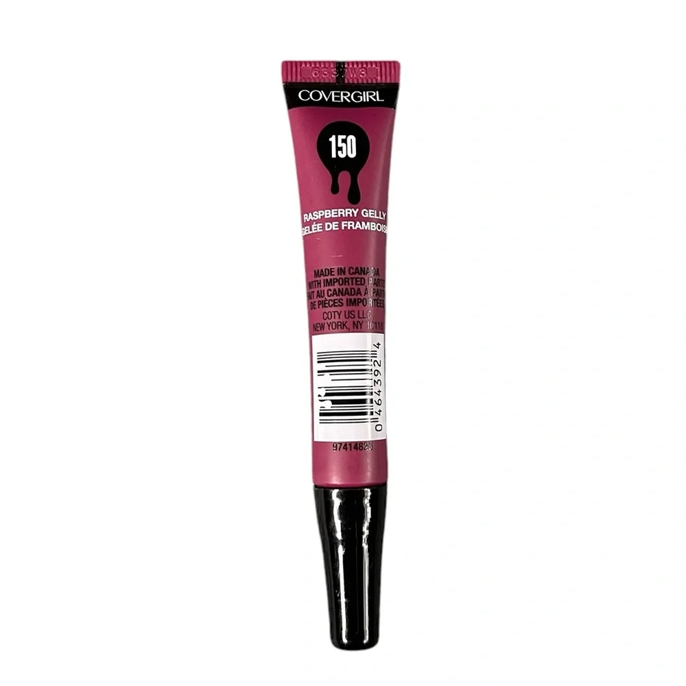 CoverGirl Melting Pout Gel Liquid Lipstick #150 Raspberry Gelly Discontinued NWT